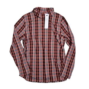 TANYA TAYLOR Selby Top Dark Caramel/Rose Quartz Womens 2X